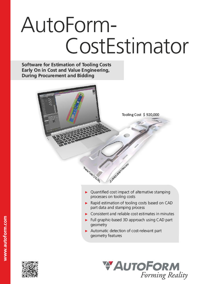 AutoForm-CostEstimator – Brochure