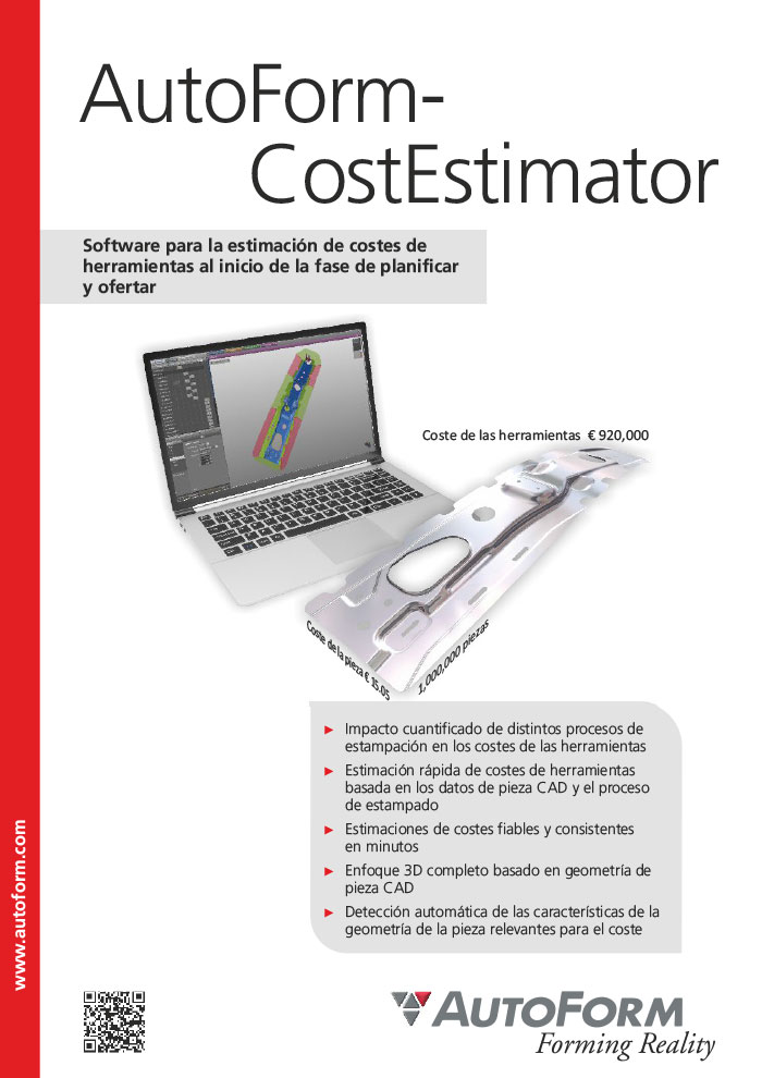 AutoForm-CostEstimator – Folleto