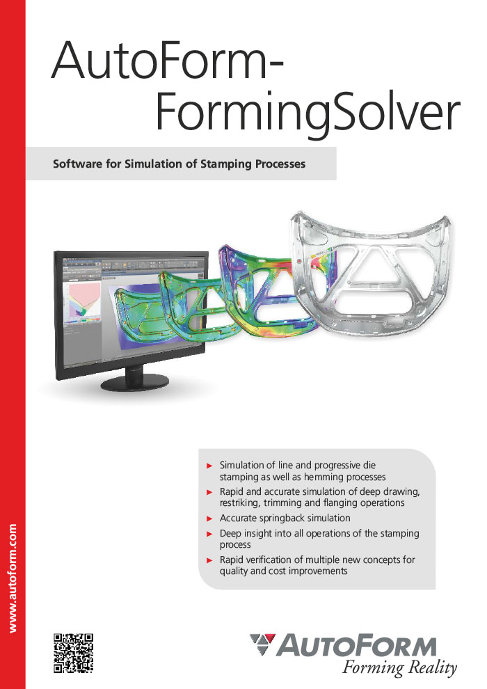 AutoForm-FormingSolver – Brochure