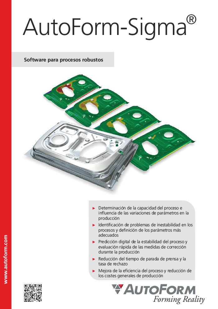 AutoForm-Sigma – Software para procesos robustos – Folleto