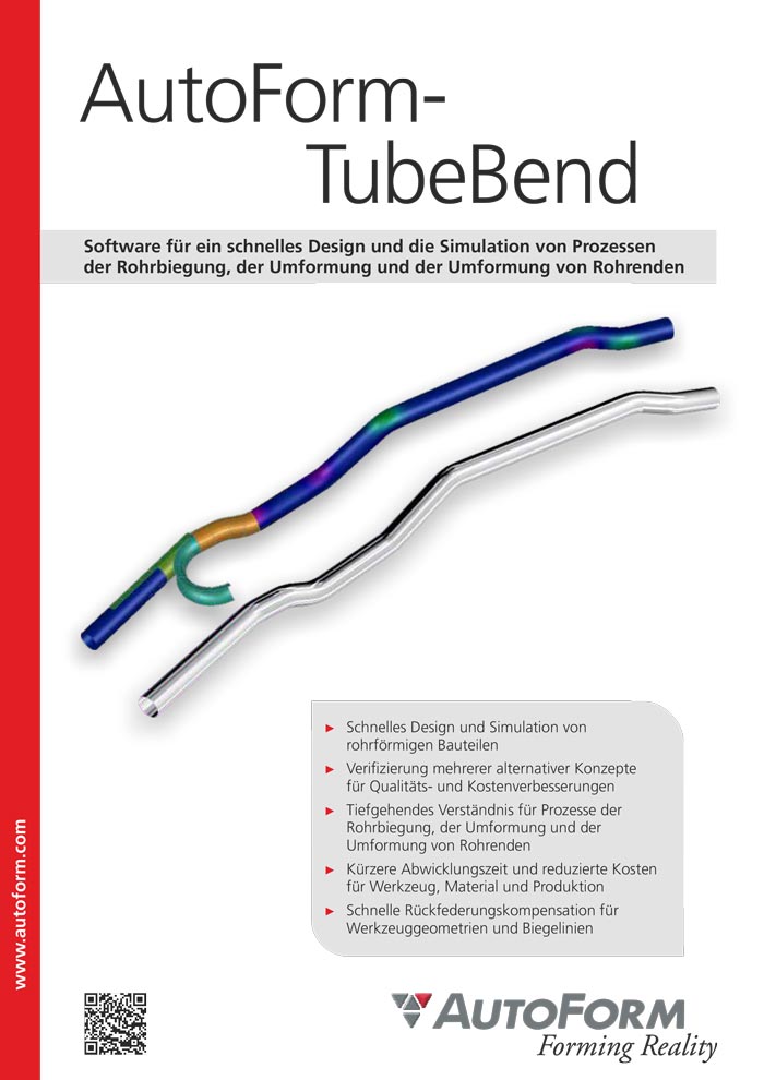 AutoForm-TubeBend – Broschüre