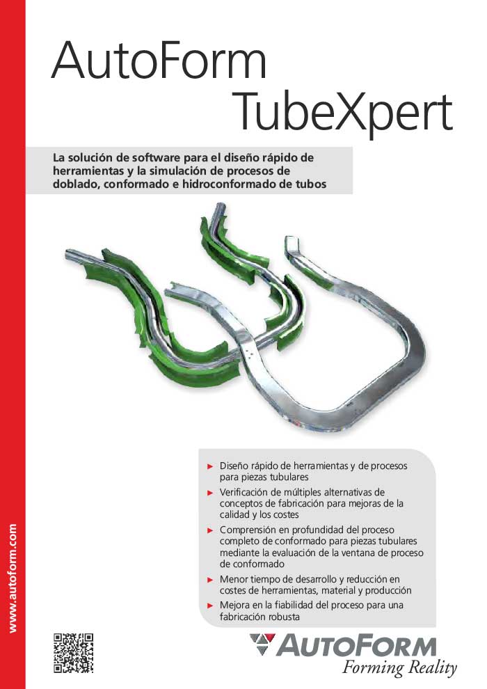 AutoForm TubeXpert – Folleto